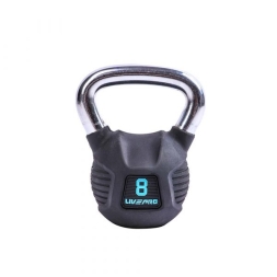 Обрезиненная гиря LIVEPRO Premium Rubber, вес: 20 кг , фото 1 Обрезиненная гиря LIVEPRO Premium Rubber, вес: 20 кг , фото 1